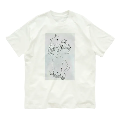 つのつのくん オーガニックコットンTシャツ