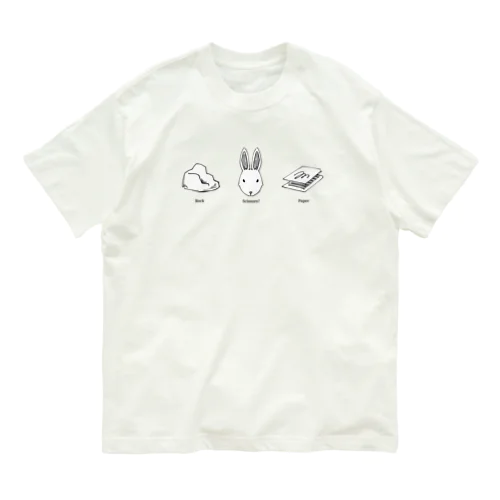 Rock Scissors? Paper オーガニックコットンTシャツ