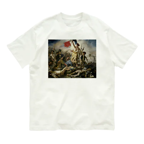 民衆を導く自由の女神 / Liberty Leading the People Organic Cotton T-Shirt