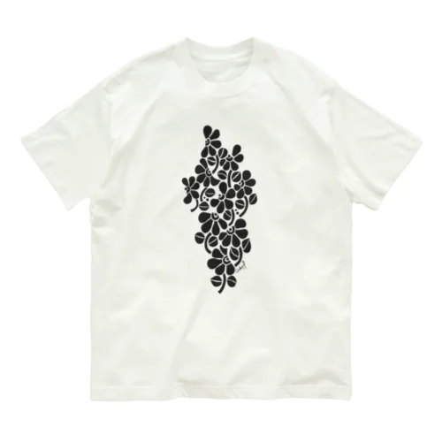 Flowers (BK) Organic Cotton T-Shirt