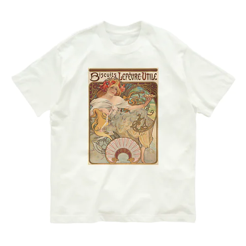 ルフェーヴル=ユティル・ビスケット / Biscuits Lefèvre-Utile オーガニックコットンTシャツ