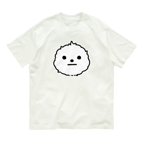 【BIG】真顔まめゆ (Tシャツ) オーガニックコットンTシャツ