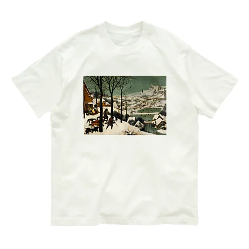 雪中の狩人 / The Hunters in the Snow Organic Cotton T-Shirt