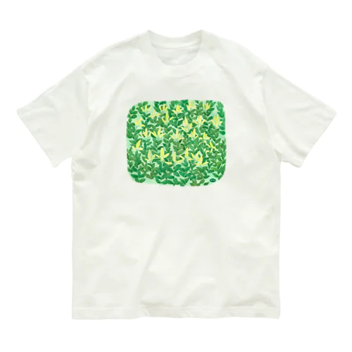 コバイケイソウの森 Organic Cotton T-Shirt