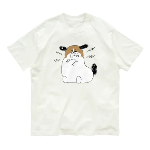 もじゃまる歯ぎしり Organic Cotton T-Shirt