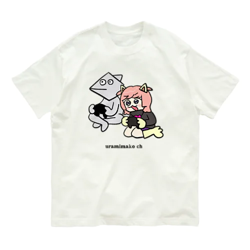 マコジュゲGAMES_黒文字ver Organic Cotton T-Shirt