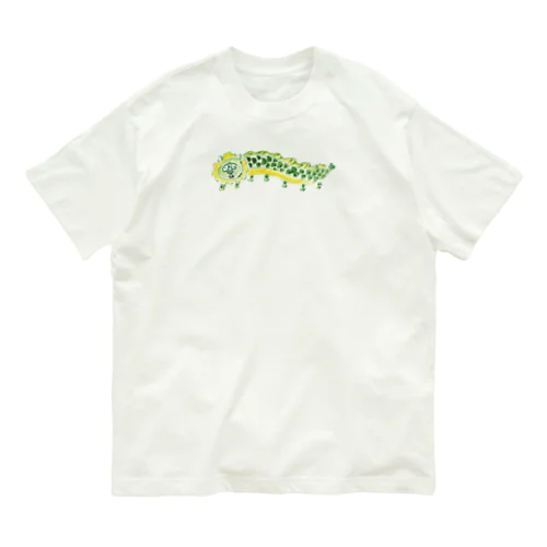 楽しい龍さん／両面プリント オーガニックコットンTシャツ