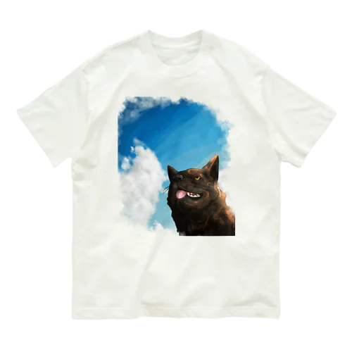 夏甲斐犬 オーガニックコットンTシャツ