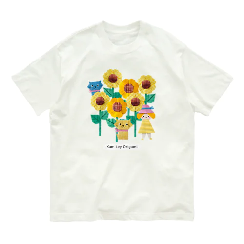 ひまわり🌻 オーガニックコットンTシャツ