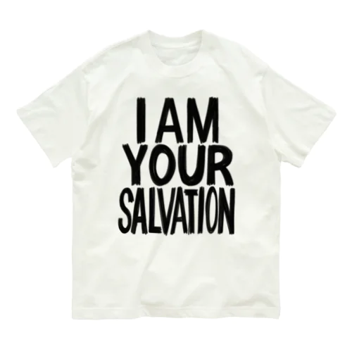 羽T　salvation オーガニックコットンTシャツ