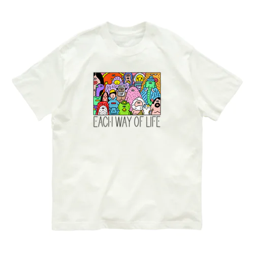 EACH WAY OF LIFE オーガニックコットンTシャツ