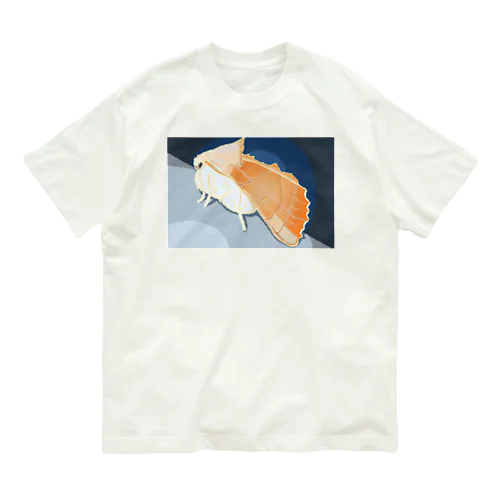 ドット絵セダカシャチホコ オーガニックコットンTシャツ