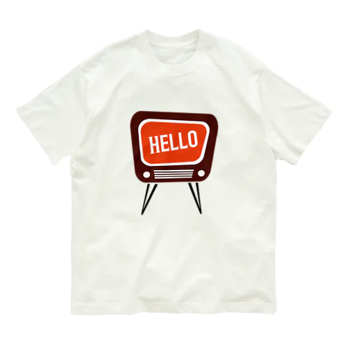 テレビ Organic Cotton T-Shirt