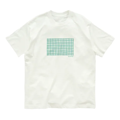 summer（サマー）チェック Organic Cotton T-Shirt