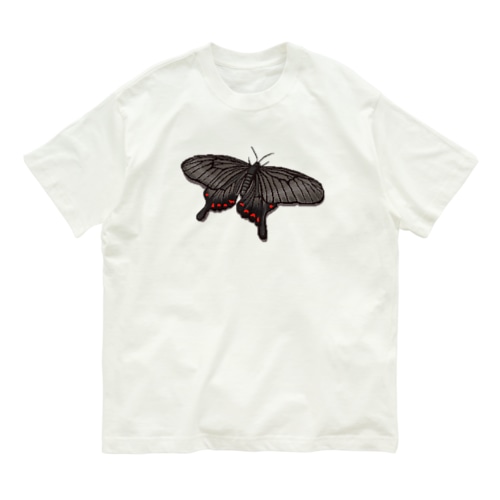 ドット絵アゲハモドキ Organic Cotton T-Shirt