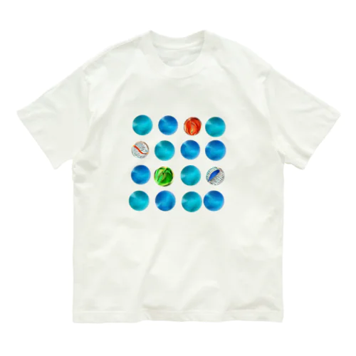 ビー玉ころがし Organic Cotton T-Shirt