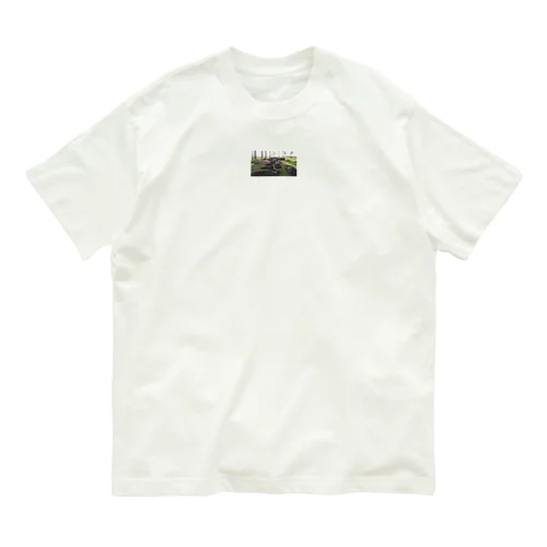 子宝パワースポット 安産祈願にも！クカニロコ・バースストーン Organic Cotton T-Shirt