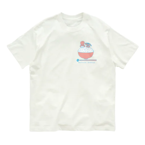 Mainichi kodomo rice オーガニックコットンTシャツ