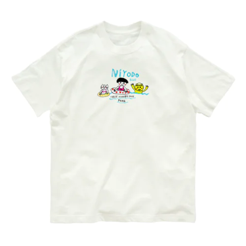 NIYODOBLUE! オーガニックコットンTシャツ