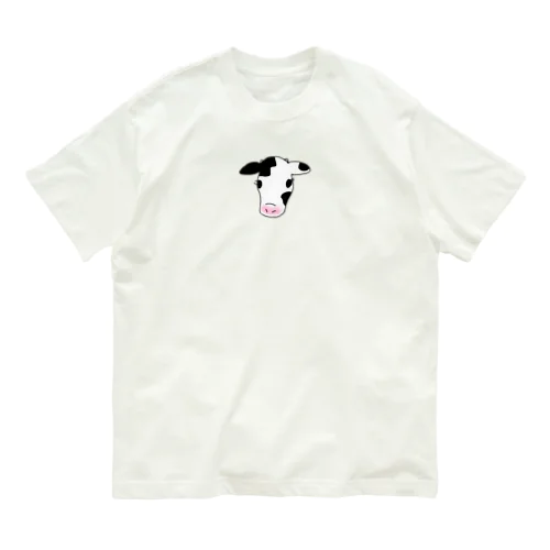 子牛ちゃん（ツノあり） Organic Cotton T-Shirt