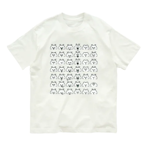 ポメラニアンぎっしり Organic Cotton T-Shirt