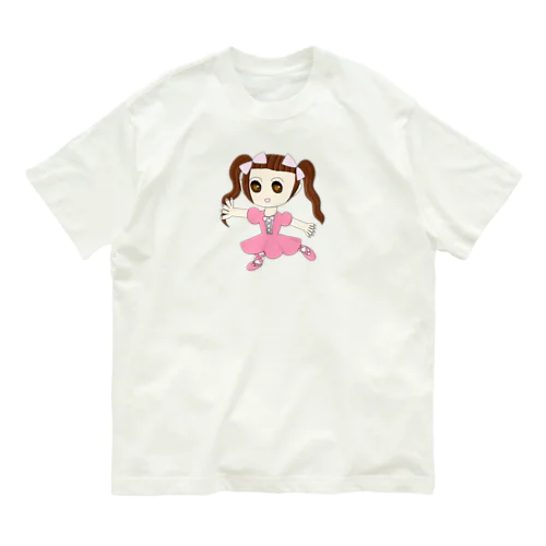 バレエっ娘 オーガニックコットンTシャツ