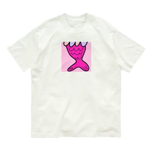 人魚 オーガニックコットンTシャツ