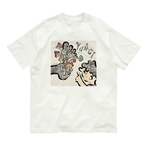 Fun-gi (楽しいシイタケ) Organic Cotton T-Shirt