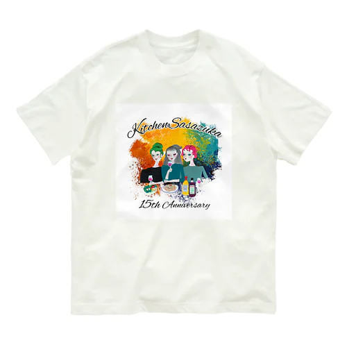 KitchenSasazuka オリジナルグッズ Organic Cotton T-Shirt