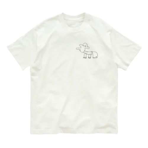 ナウマンゾウ オーガニックコットンTシャツ