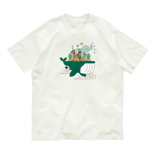 animals オーガニックコットンTシャツ