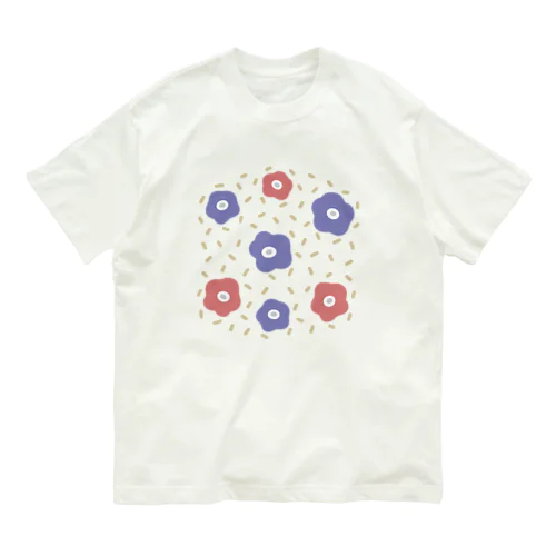 ポピーの花 Organic Cotton T-Shirt