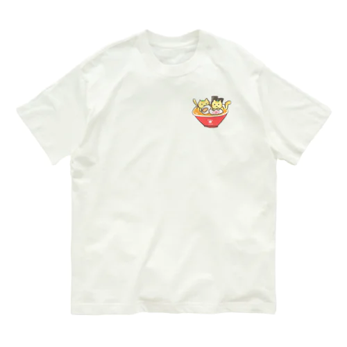 チャーシューくん&メンマくん オーガニックコットンTシャツ