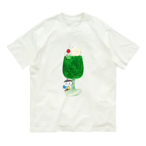 melon soda オーガニックコットンTシャツ