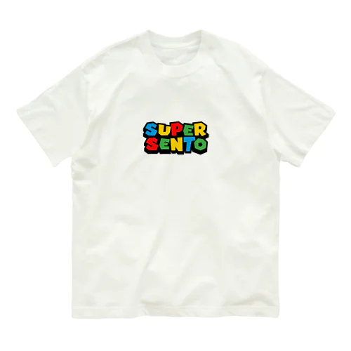 SUPER SENTO（スーパー銭湯） オーガニックコットンTシャツ