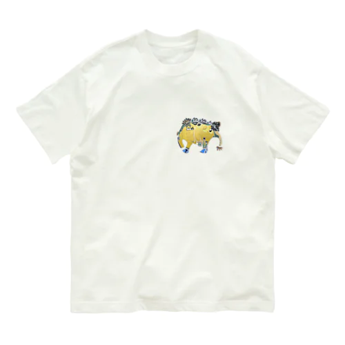 ゴールドエレファント オーガニックコットンTシャツ