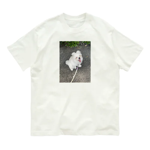 マフィロン　あくび Organic Cotton T-Shirt