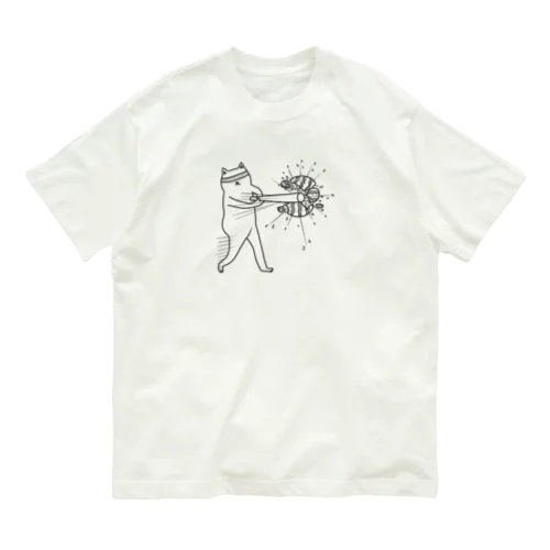 フルスイングすいか割 Organic Cotton T-Shirt