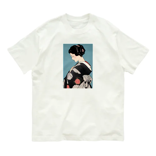 着物美人 Organic Cotton T-Shirt