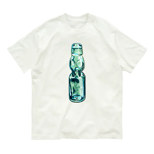 ラムネ（飲みかけ） オーガニックコットンTシャツ