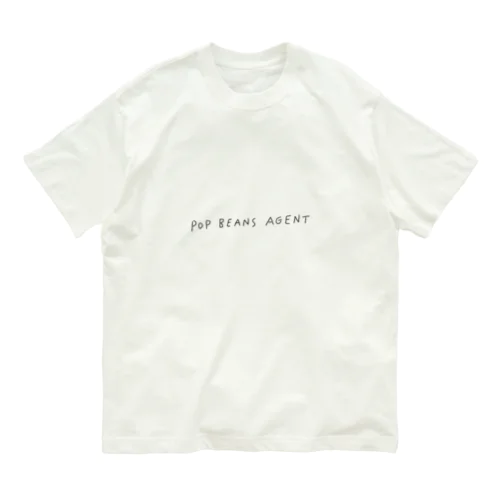 POP BEANS AGENT Organic Cotton T-Shirt