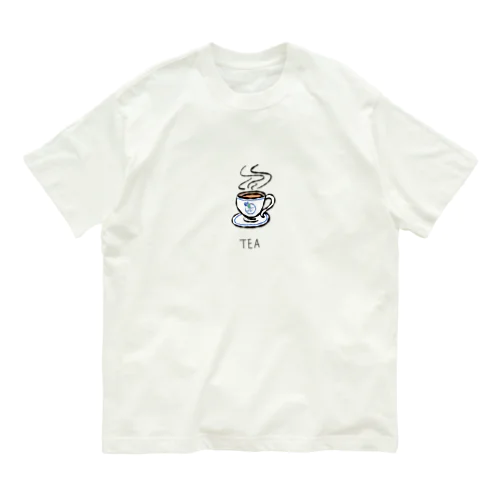 TEA_透明 Organic Cotton T-Shirt
