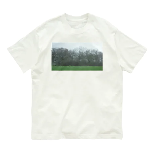 Rainy Day in Germany Organic Cotton T-Shirt