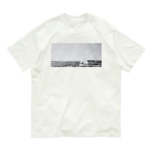 航海（モノクロ） Organic Cotton T-Shirt