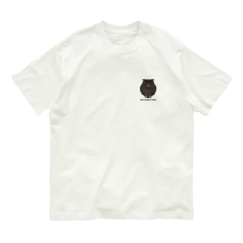 Hoot it out　br オーガニックコットンTシャツ