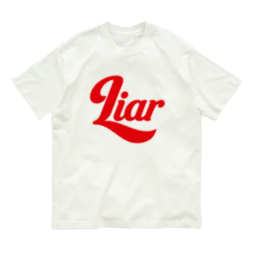 Liar オーガニックコットンTシャツ