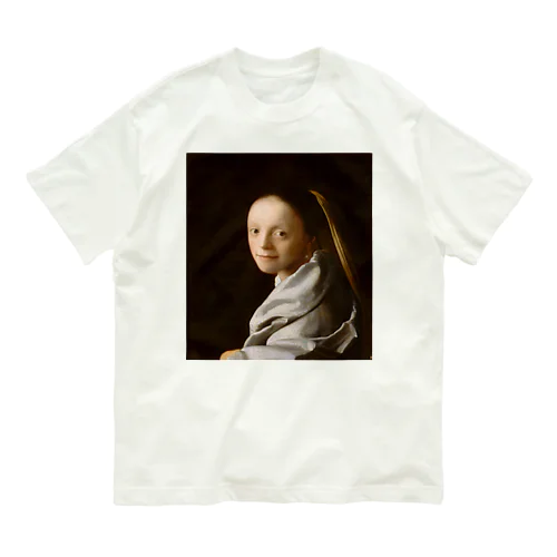 少女 / Portrait of a Young Woman Organic Cotton T-Shirt