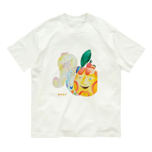 桃姫とトマト達 Organic Cotton T-Shirt