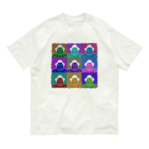 SUMO WRESTLER (multicolor) オーガニックコットンTシャツ