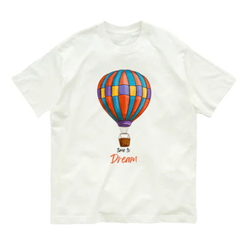 気球DREAM オーガニックコットンTシャツ